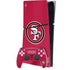 NFL San Francisco 49ers Distressed PS5 Slim Digital Edition Console Skin
