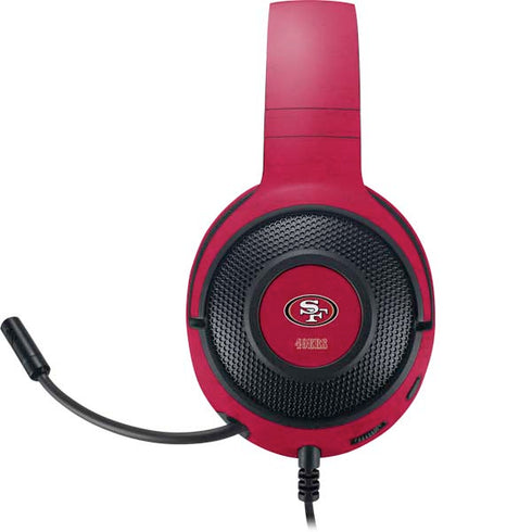 NFL San Francisco 49ers Distressed Razer Kraken X Skin