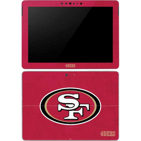 NFL San Francisco 49ers Distressed Surface Go Skin