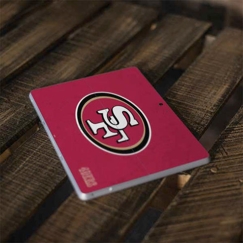 NFL San Francisco 49ers Distressed Surface Go Skin