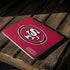 NFL San Francisco 49ers Distressed Surface Laptop 2 Skin