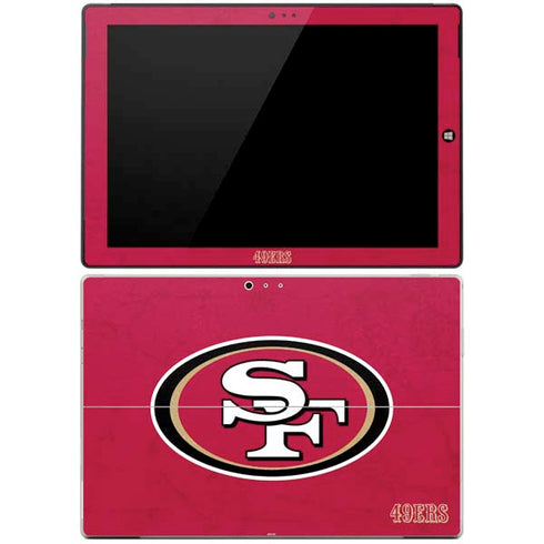 NFL San Francisco 49ers Distressed Surface Pro 3 Skin