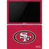NFL San Francisco 49ers Distressed Surface Pro 6 Skin