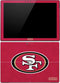 NFL San Francisco 49ers Distressed Surface Pro (2017) Skin