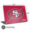 NFL San Francisco 49ers Distressed Universal Laptop 12in (9.8 x 6.8in) Skin