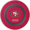 NFL San Francisco 49ers Distressed Wireless Charger Skin