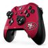 NFL San Francisco 49ers Distressed Xbox One Elite Controller Skin