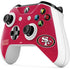 NFL San Francisco 49ers Distressed Xbox One S Controller Skin
