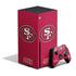 NFL San Francisco 49ers Distressed Xbox Series X Bundle Skin