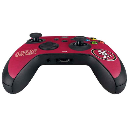 NFL San Francisco 49ers Distressed Xbox Series X Controller Skin