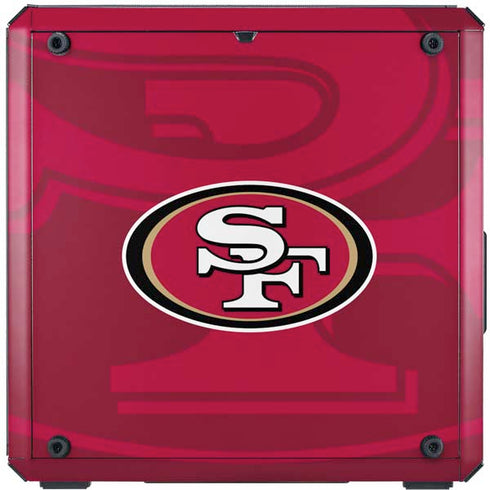 NFL San Francisco 49ers Double Vision Cooler Master MasterBox Q300L Mini Tower Skin