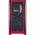 NFL San Francisco 49ers Double Vision Corsair 4000D Tempered Glass Mid-Tower ATX Case Skin