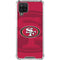 NFL San Francisco 49ers Double Vision Galaxy A12 Clear Case