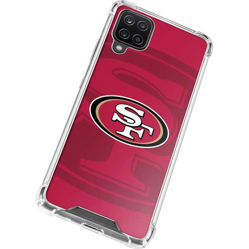 NFL San Francisco 49ers Double Vision Galaxy A12 Clear Case