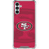 NFL San Francisco 49ers Double Vision Galaxy A13 5G Clear Case