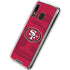 NFL San Francisco 49ers Double Vision Galaxy A30 Clear Case