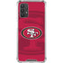 NFL San Francisco 49ers Double Vision Galaxy A32 5G Clear Case