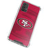 NFL San Francisco 49ers Double Vision Galaxy A32 5G Clear Case