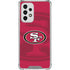 NFL San Francisco 49ers Double Vision Galaxy A33 5G Clear Case