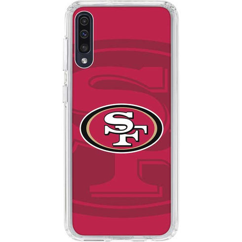 NFL San Francisco 49ers Double Vision Galaxy A50 Clear Case