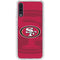 NFL San Francisco 49ers Double Vision Galaxy A50 Clear Case