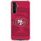 NFL San Francisco 49ers Double Vision Galaxy A54 5G Clear Case