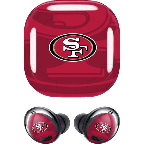 NFL San Francisco 49ers Double Vision Galaxy Buds Pro Skin
