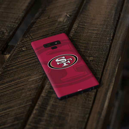 NFL San Francisco 49ers Double Vision Galaxy Note 9 Skin