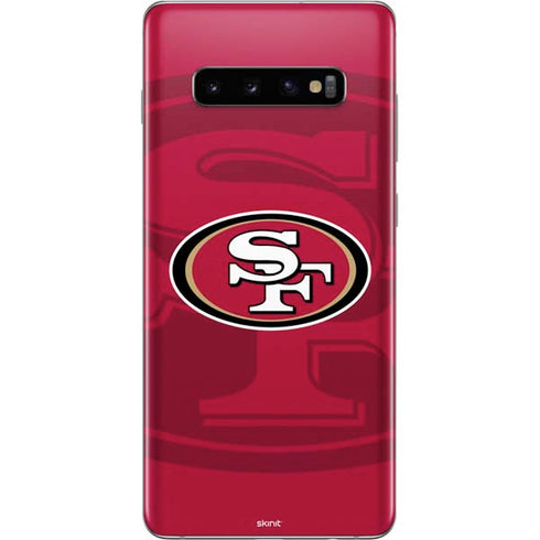 NFL San Francisco 49ers Double Vision Galaxy S10 Plus Skin