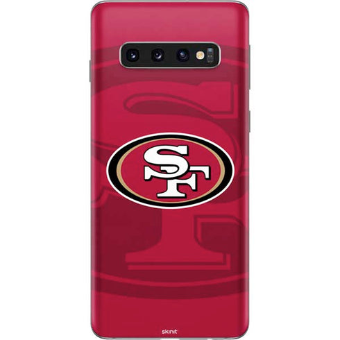 NFL San Francisco 49ers Double Vision Galaxy S10 Skin