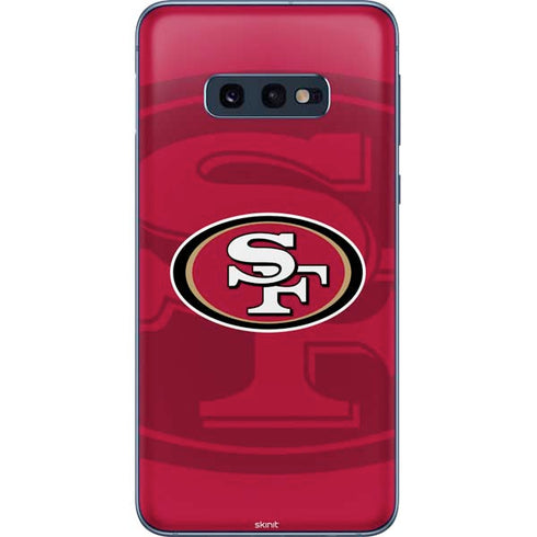 NFL San Francisco 49ers Double Vision Galaxy S10e Skin