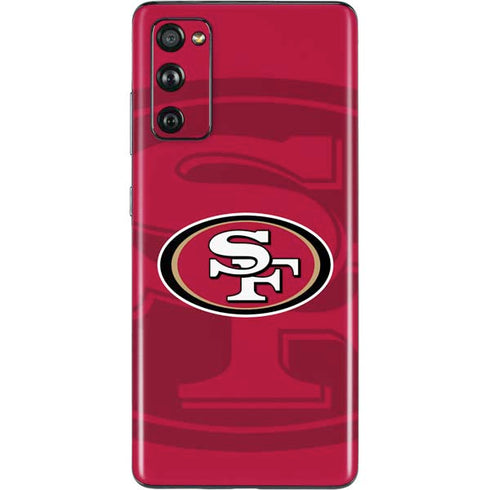 NFL San Francisco 49ers Double Vision Galaxy S20 Fan Edition Skin
