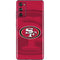 NFL San Francisco 49ers Double Vision Galaxy S20 Fan Edition Skin