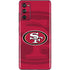 NFL San Francisco 49ers Double Vision Galaxy S20 Fan Edition Skin
