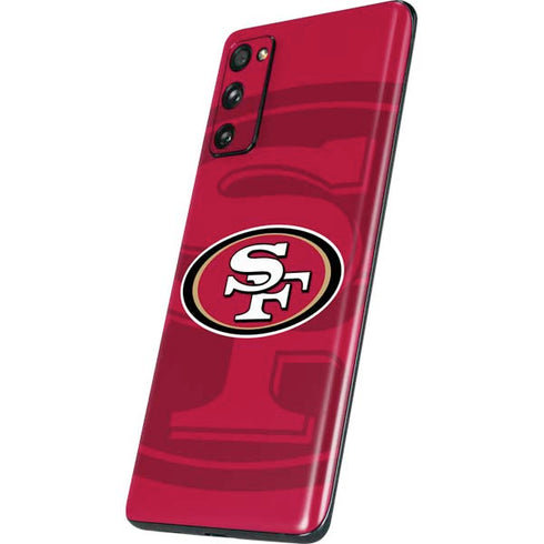 NFL San Francisco 49ers Double Vision Galaxy S20 Fan Edition Skin