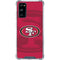 NFL San Francisco 49ers Double Vision Galaxy S20 FE Clear Case
