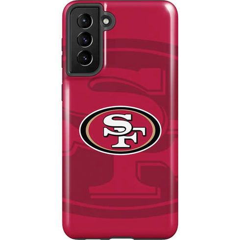 NFL San Francisco 49ers Double Vision Galaxy S21 Plus 5G Pro Case