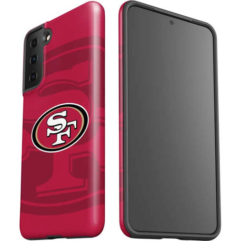 NFL San Francisco 49ers Double Vision Galaxy S21 Plus 5G Pro Case