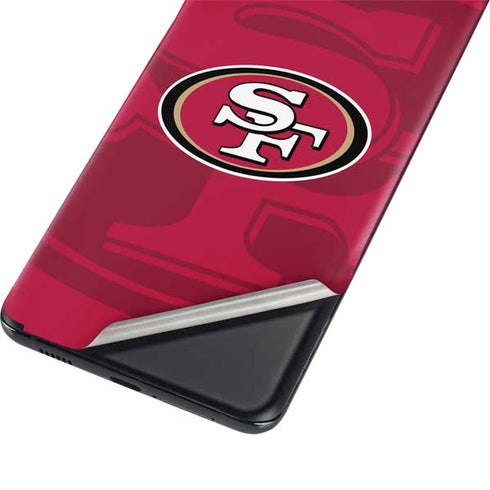 NFL San Francisco 49ers Double Vision Galaxy S21 Plus 5G Skin