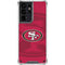 NFL San Francisco 49ers Double Vision Galaxy S21 Ultra 5G Clear Case
