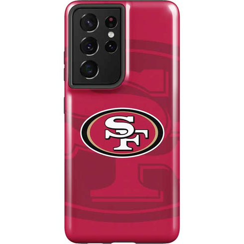 NFL San Francisco 49ers Double Vision Galaxy S21 Ultra 5G Pro Case