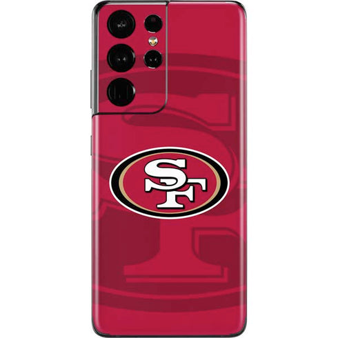 NFL San Francisco 49ers Double Vision Galaxy S21 Ultra 5G Skin