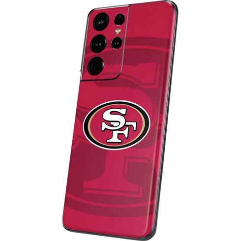 NFL San Francisco 49ers Double Vision Galaxy S21 Ultra 5G Skin