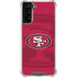NFL San Francisco 49ers Double Vision Galaxy S22 Plus Clear Case
