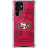 NFL San Francisco 49ers Double Vision Galaxy S22 Ultra Clear Case