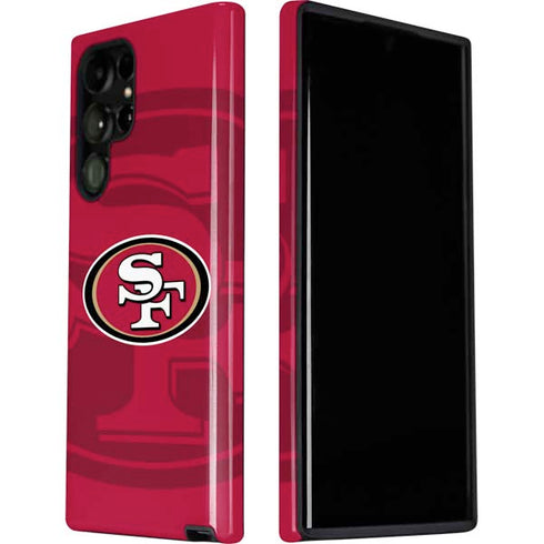 NFL San Francisco 49ers Double Vision Galaxy S22 Ultra Pro Case