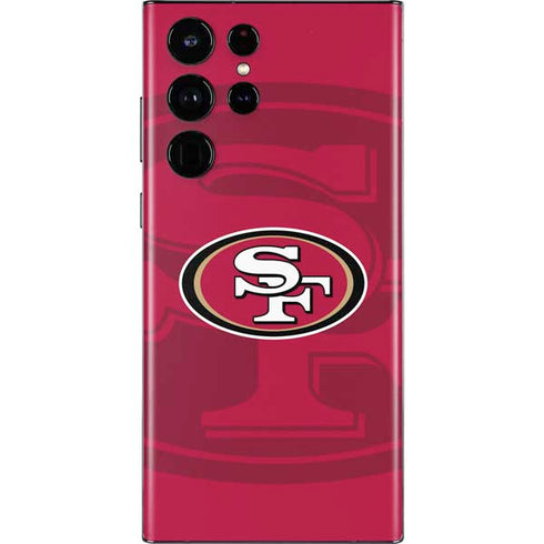 NFL San Francisco 49ers Double Vision Galaxy S22 Ultra Skin