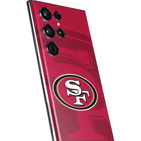 NFL San Francisco 49ers Double Vision Galaxy S22 Ultra Skin