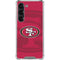 NFL San Francisco 49ers Double Vision Galaxy S23 Clear Case