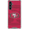 NFL San Francisco 49ers Double Vision Galaxy S23 FE Clear Case